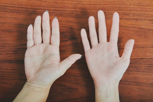 手相を比べてみた