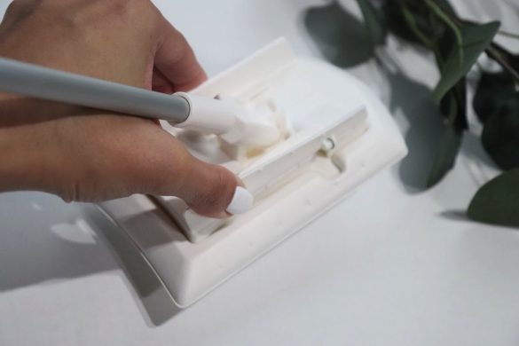 ワンタッチでシートを捨てられる