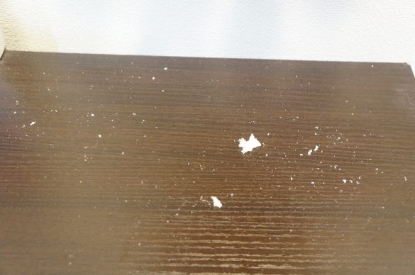 雪が落ちてしまう…