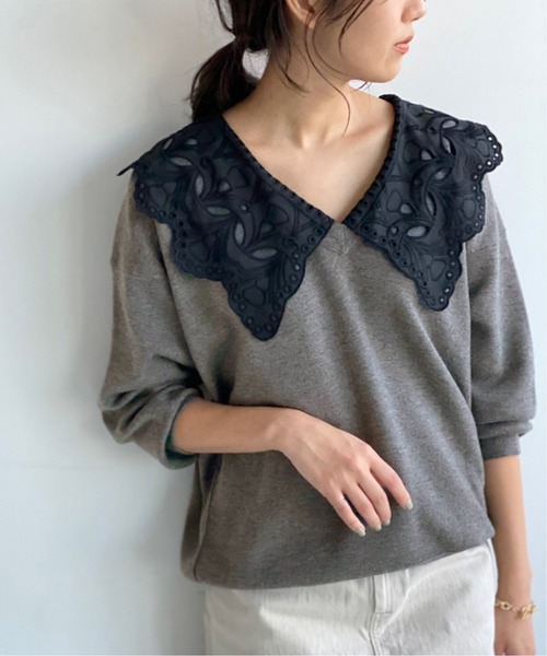 レースのつけ襟