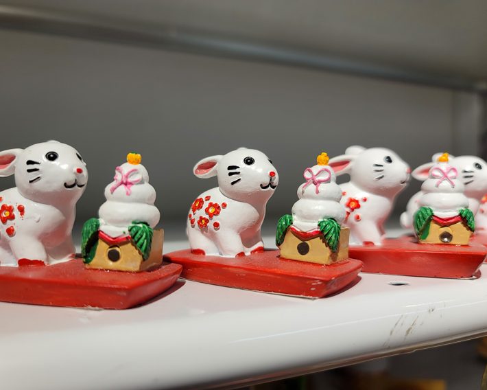 2023年は、「卯年」。ダイソーでは、かわいいアイテムが並び始めました