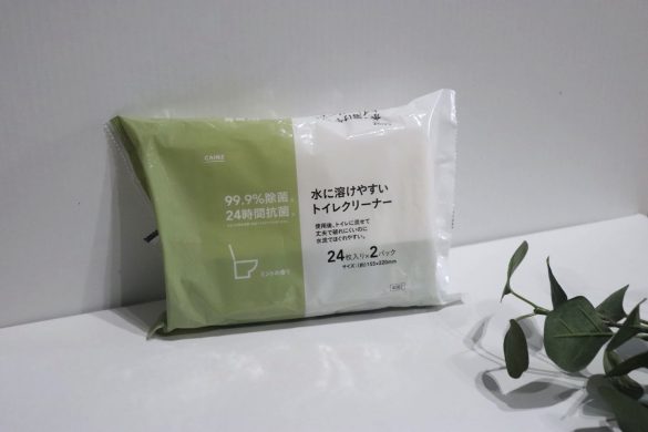 「水に溶けやすい　トイレクリーナー　24枚入り×2パック」（198円/税込）