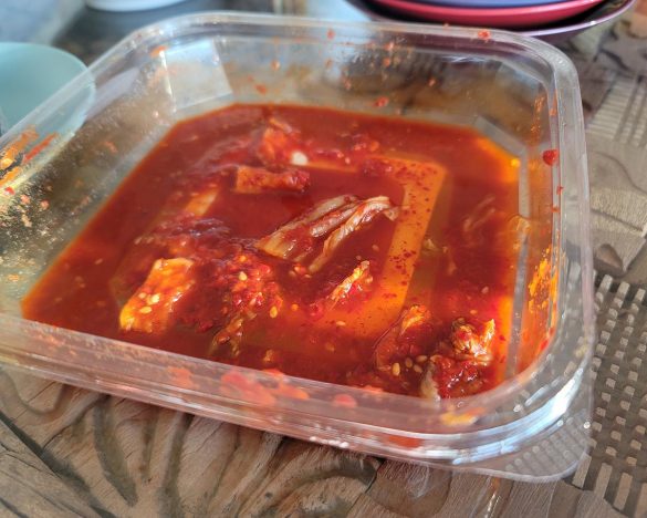 残ったキムチタレは旨味の宝庫です