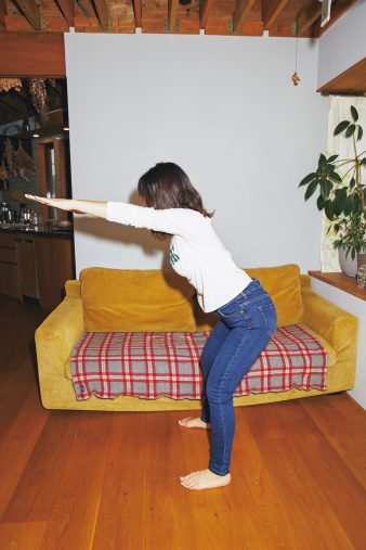 テレビを見ながら全身筋トレ