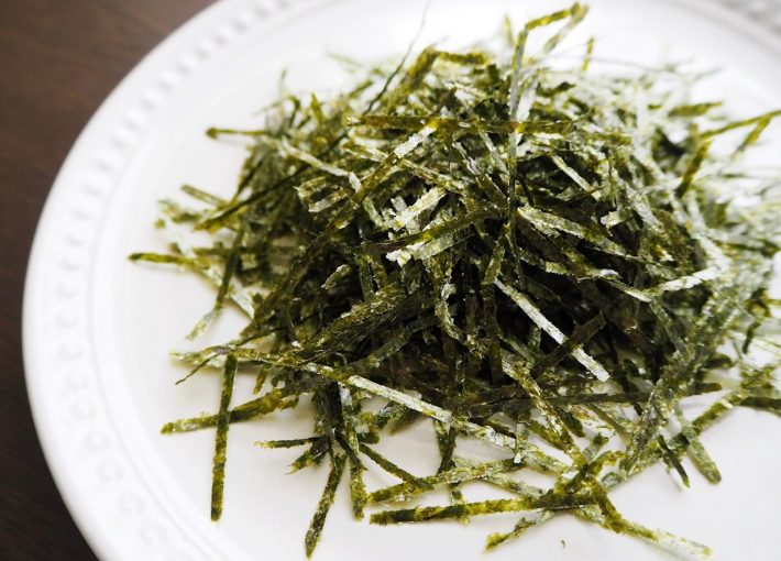 板のりが“秒で”山盛りのきざみのりに