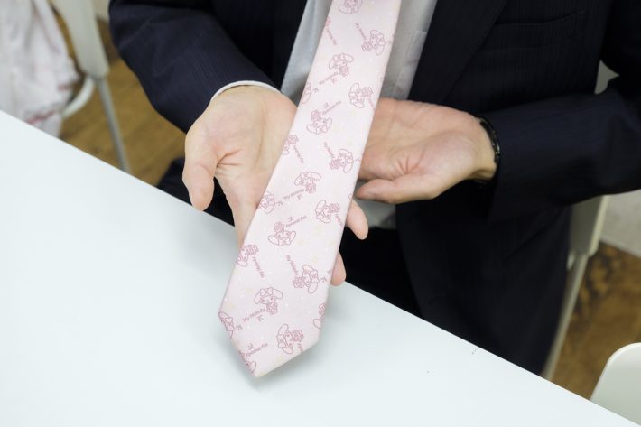 マイメロのネクタイ