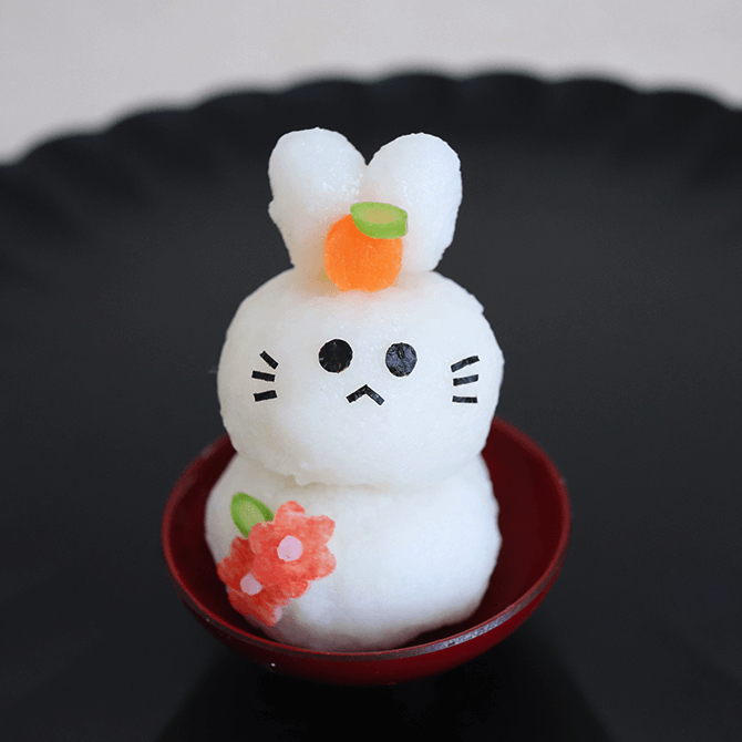 ☆うさぎ鏡餅