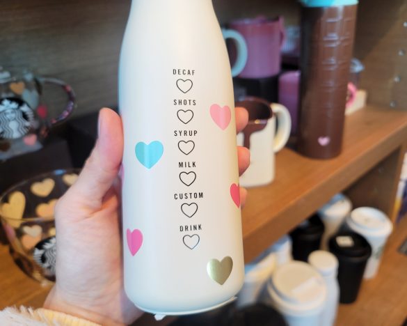 ドリンクIDの各項目がすべてハートになっています