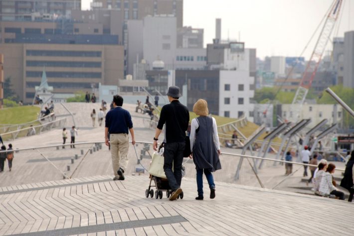 犬の散歩に付き合わされた