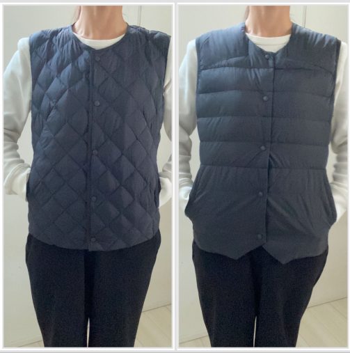 左：ユニクロ／右：ワークマン