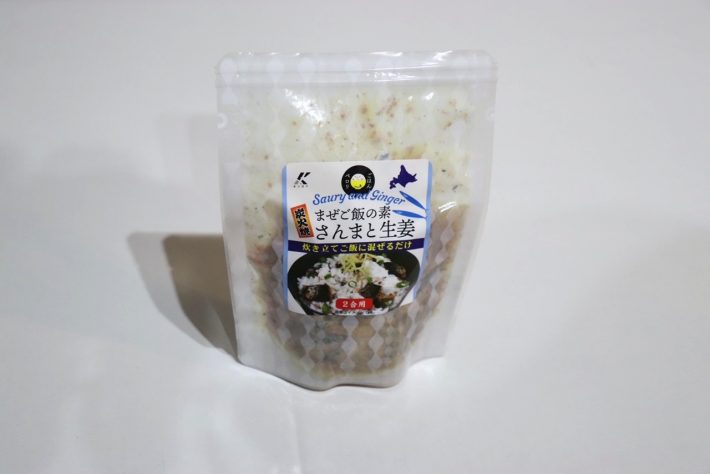 「まぜご飯の素　さんまと生姜」