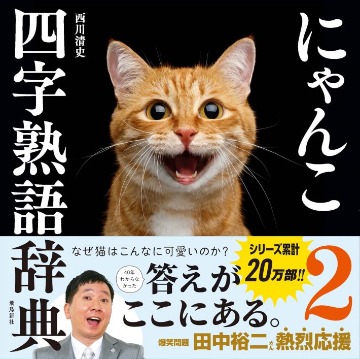 深い意味が、絶妙に猫とマッチする
