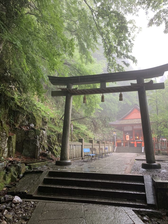 さらに583段り奥宮へ、景色は？