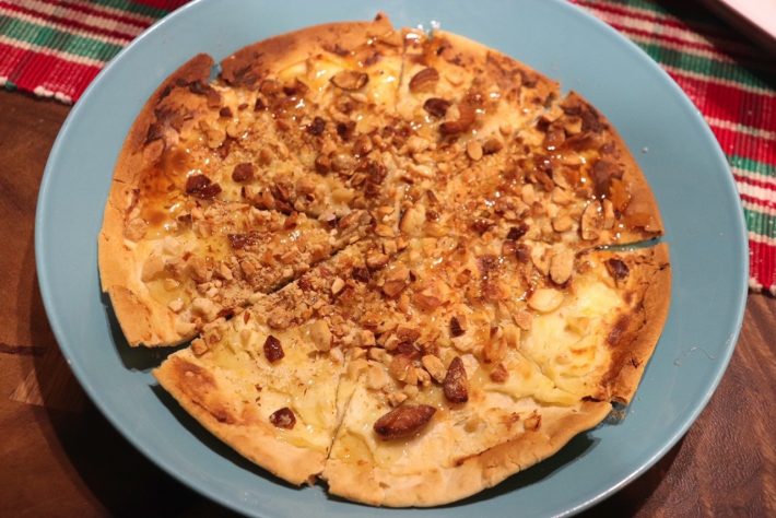 デザートピザにしても美味しい