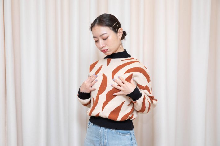 デコルテの肋骨が見えてきたのが悩み