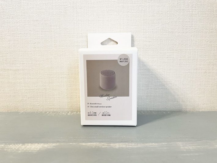 3COINSのミニワイヤレススピーカー
