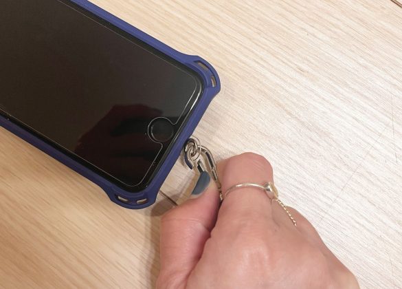 取り外せるストラップ