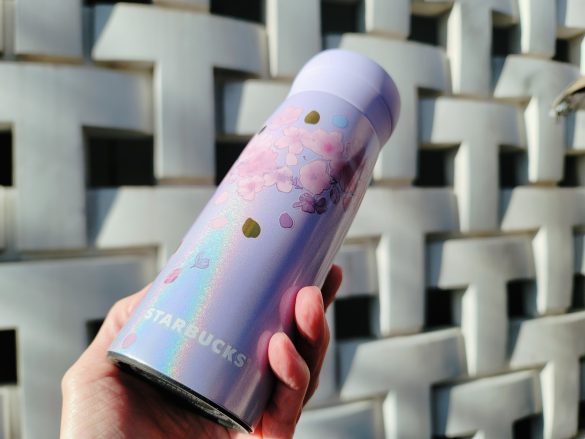 SAKURA2023ステンレスボトルパープル325ml　4000円