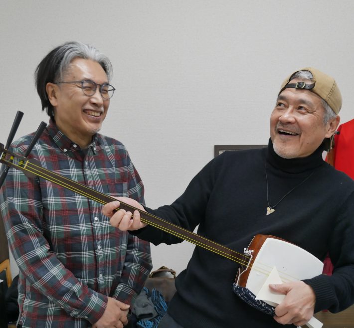 左から春日武彦氏、平山夢明氏