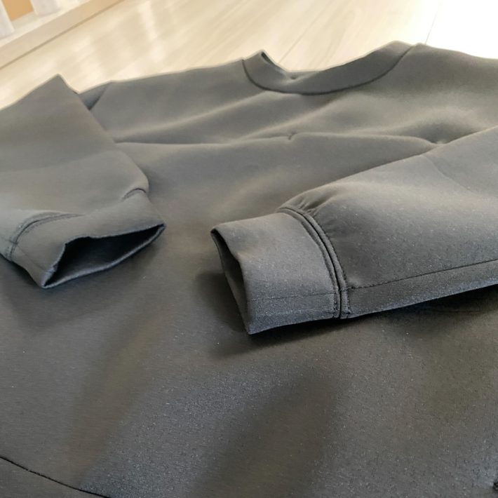 注目ポイントは素材の厚さと風合い