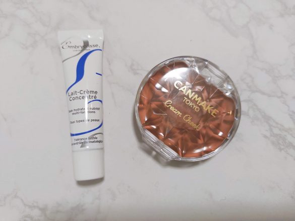 キャンメイク　クリームチーク　シナモンミルクティー