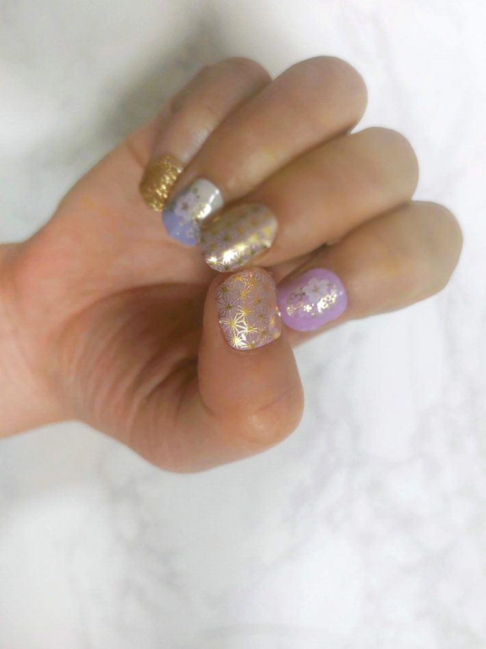 100円　ネイルシール