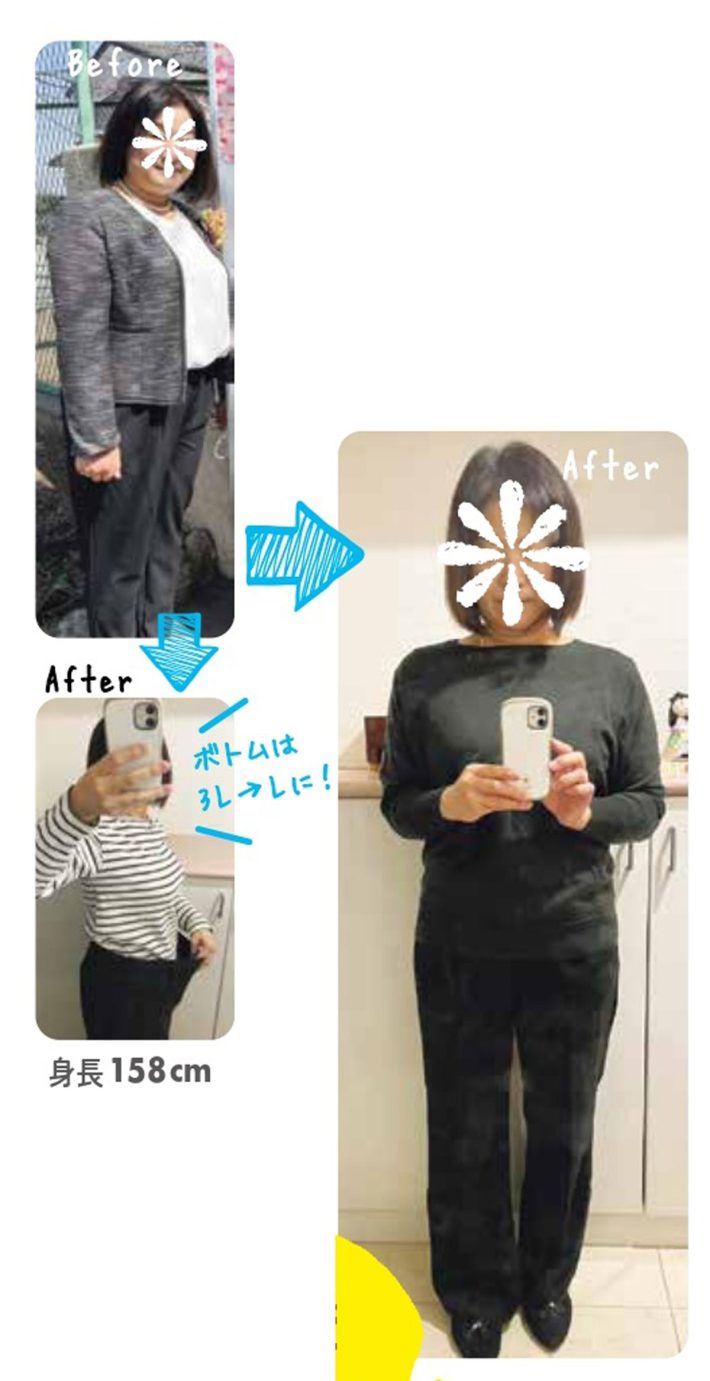 7か月で16kgやせしたサワさん（48歳）