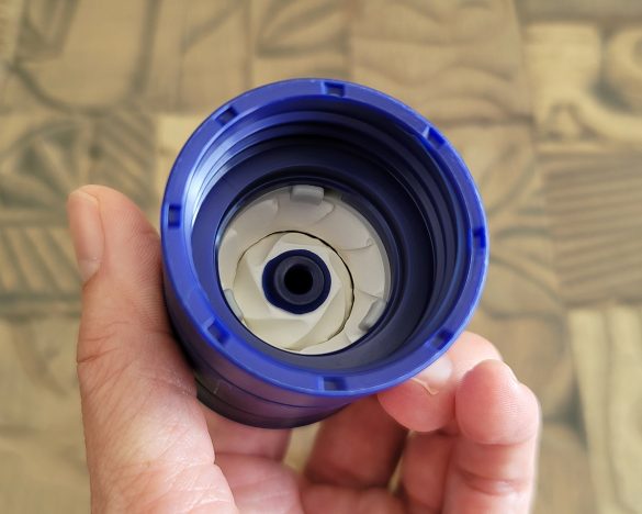 セラミック刃なので、錆びません