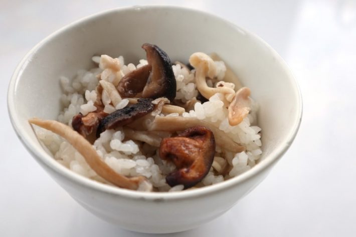 きのこスナックごはん