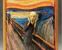 テーブル美術館シリーズ「figma 叫び」