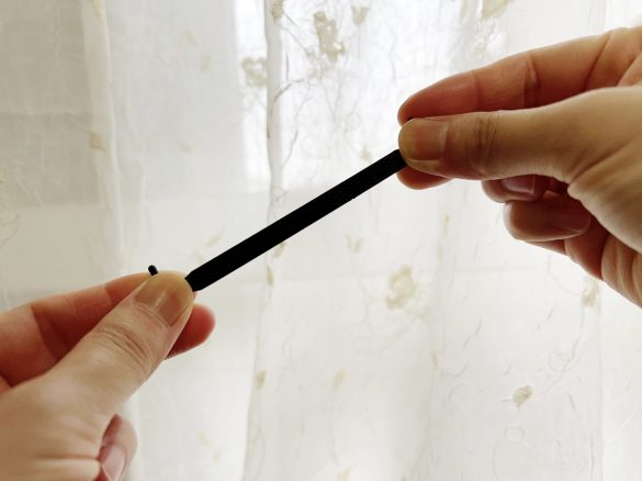 手で引っ張るとグーンと伸びる