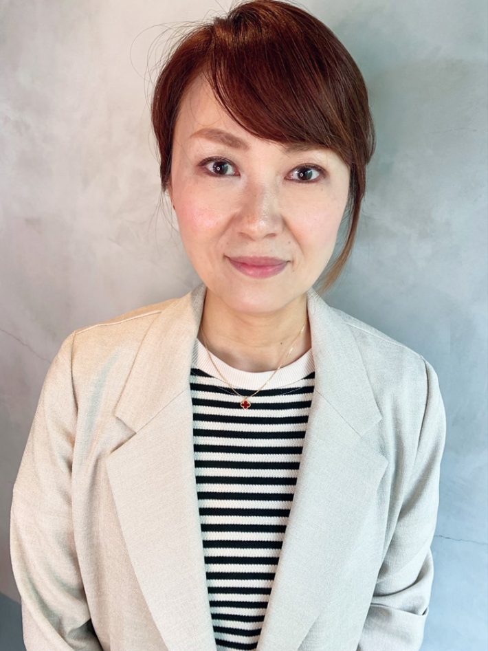 飯田さんのメイク前