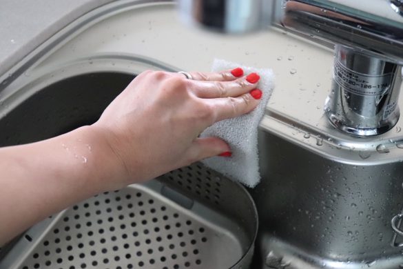 スポンジよりも圧倒的に洗いやすい