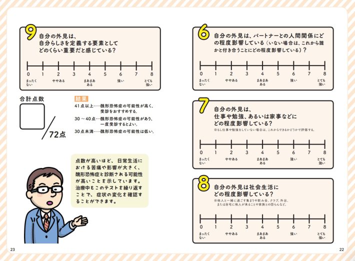 醜形恐怖症をセルフチェック2