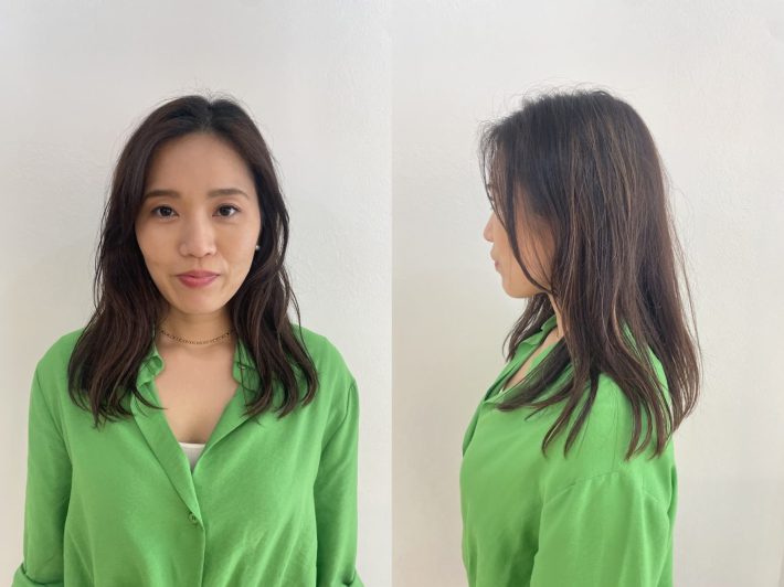 トリートメント前の筆者1