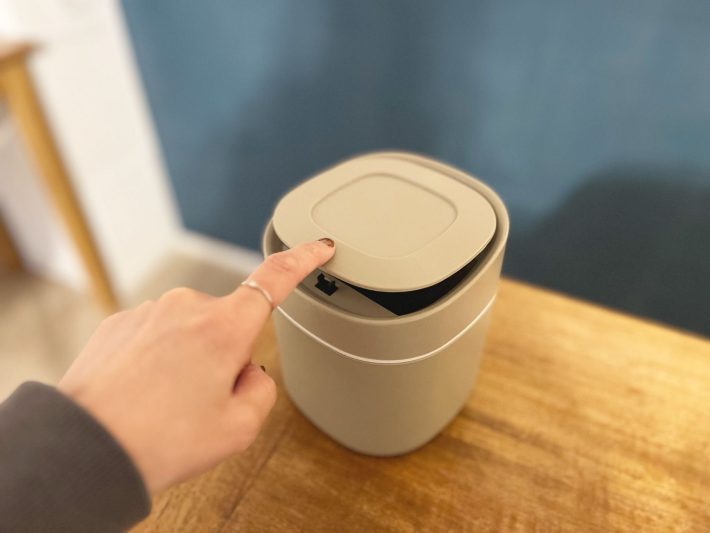 ECOプッシュオープンゴミ箱