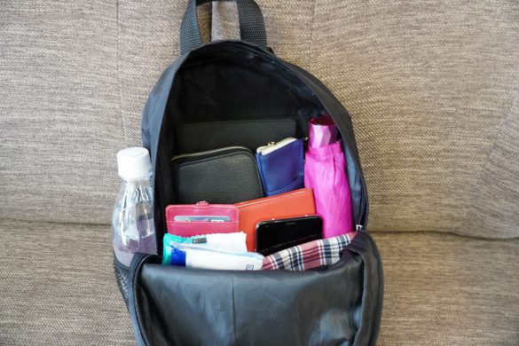 環境に優しいリサイクル素材のリュックサック