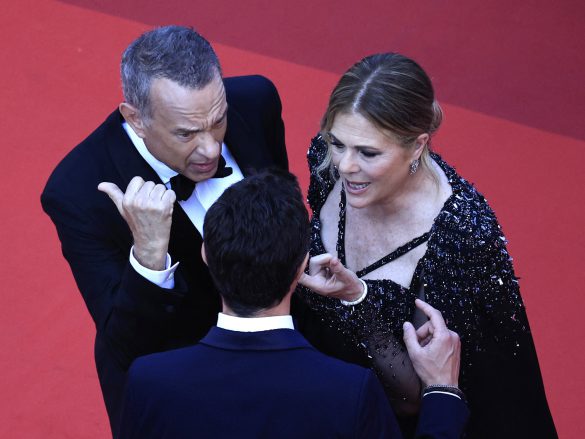 トム・ハンクスと妻のリタ・ウィルソン