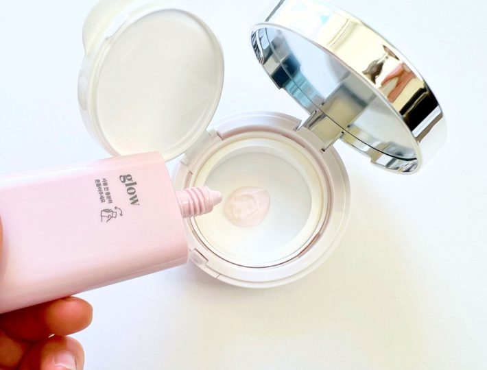 リキッドの日焼け止めを投入