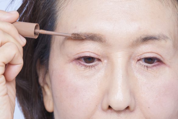 『化け子の脱オバベ beauty book』の眉の描き方