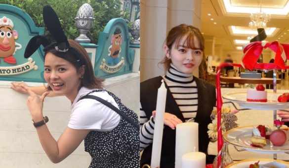 テーマパークやアフタヌーンティーでの写真