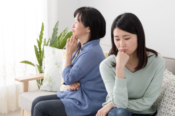 ケンカをした母と娘