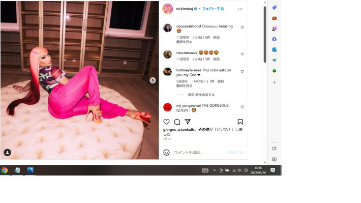 ニッキーのトレードマーク「デカ美尻」