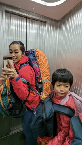 かかさんと娘さん