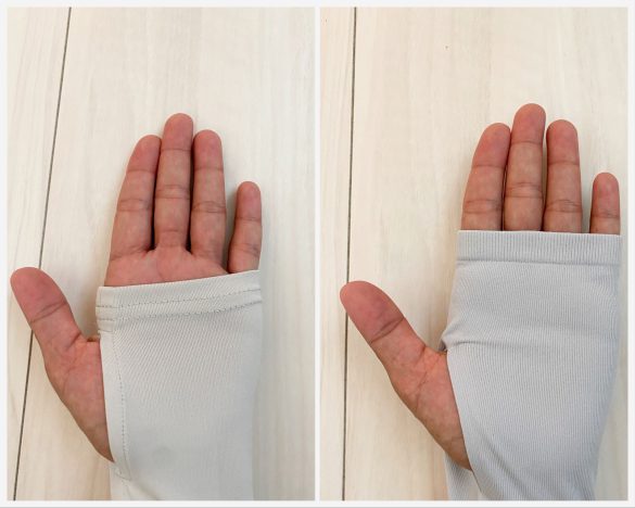 左:ワークマン/右:ユニクロ