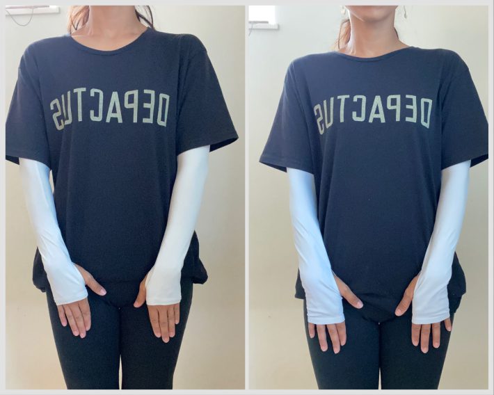 左：ワークマン／右：ユニクロ