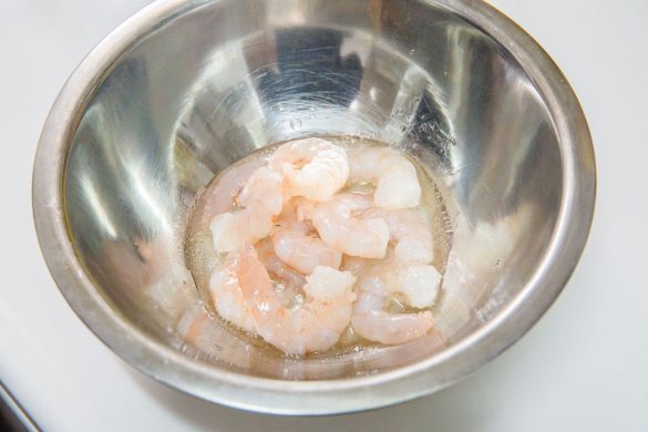 冷凍シーフードの解凍