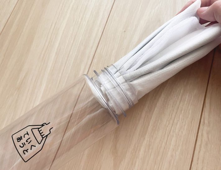 エチケット袋と簡易トイレは両方入らず