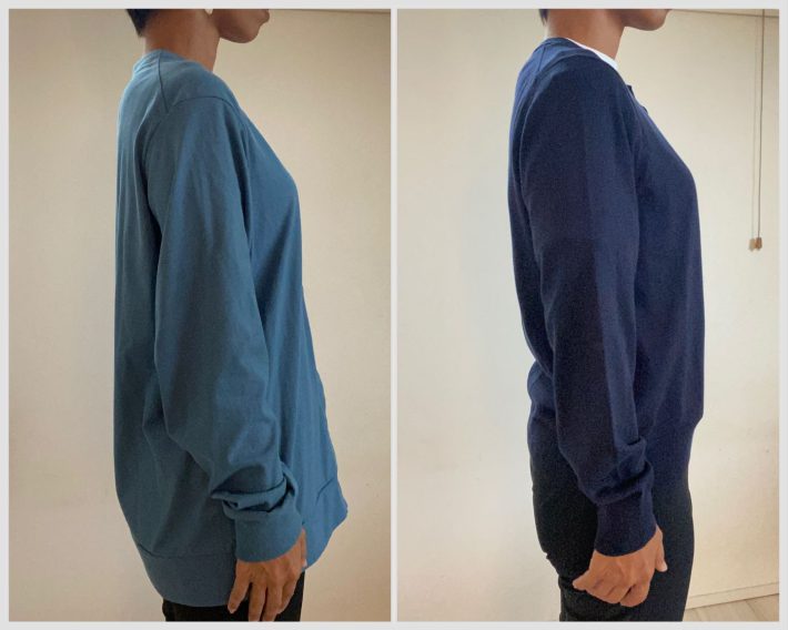 左：ワークマン　右：ユニクロ