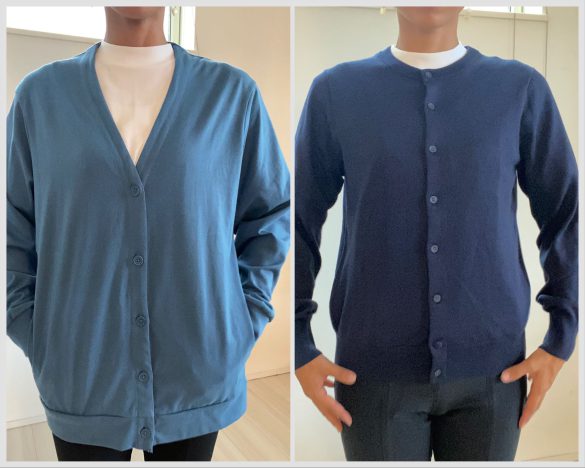 左:ワークマン 右:ユニクロ